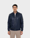 MATEO MEN'S REVERSIBLE LEATHER JACKET | BLUE